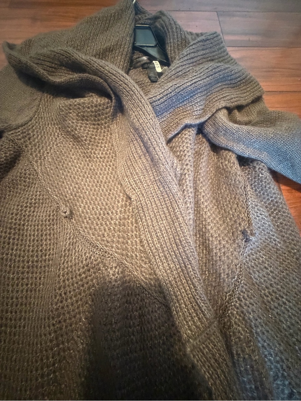 Soma Draped Open-Front Cardigan - Picture 3 of 8
